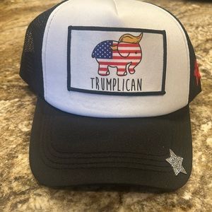 Trumplican trucker hat rhinestone star